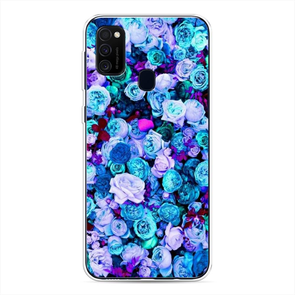 

Чехол для Samsung Galaxy M30s/M21 "Цветочный ковер", Фиолетовый, 29850-2