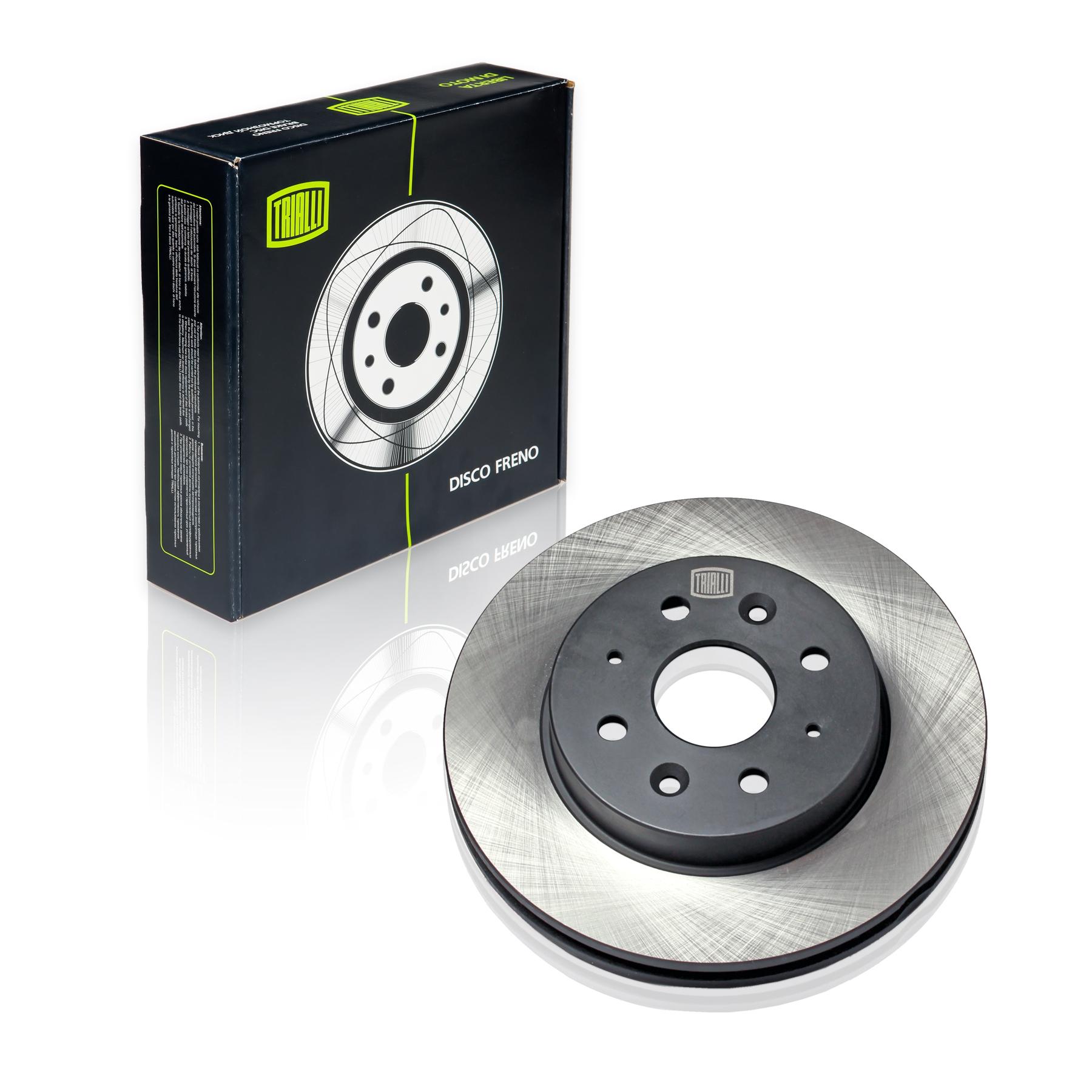 фото Диск тормозной передний kia rio i (00-) dohc r-14 trialli df 073201