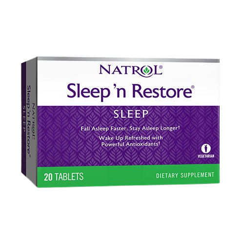 

Natrol Sleep and Restore Blist, 20 таблеток