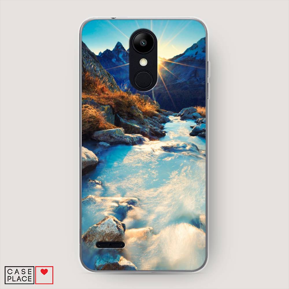 

Чехол Awog на LG K9 (K8 2018) "Восход 7", Коричневый;белый;голубой, 83750-4