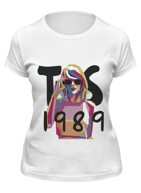 

Футболка женская Printio Taylor swift белая L, Белый, Taylor swift