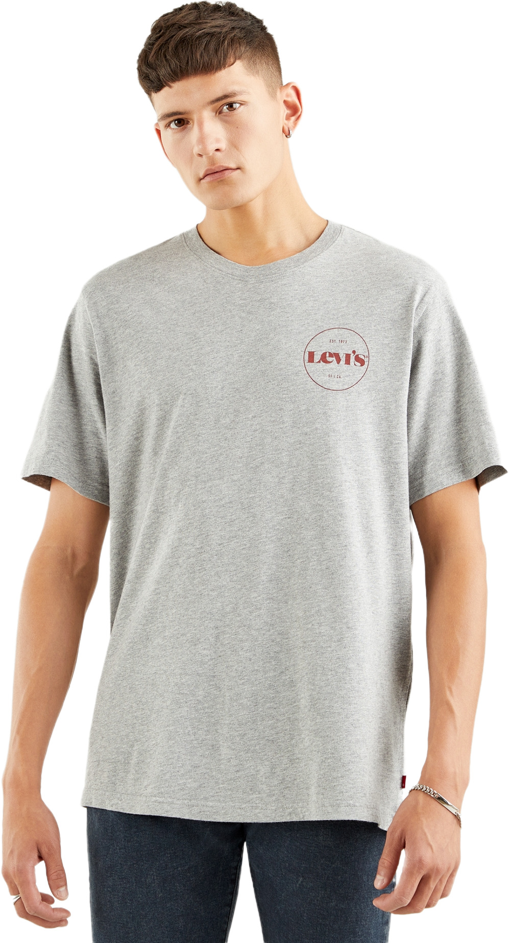 

Футболка мужская Levi's 16143-0111 серая L, 16143-0111