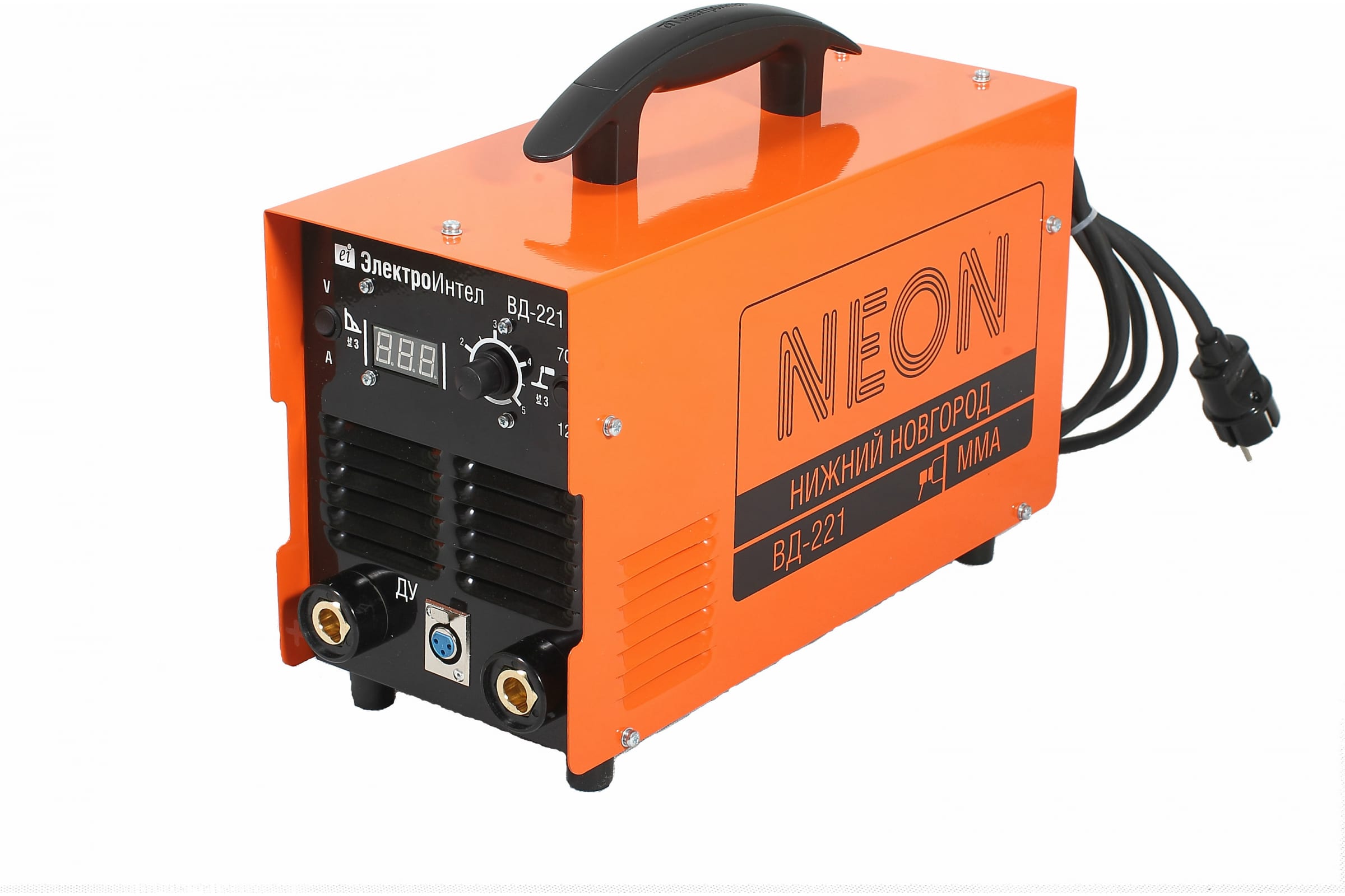 

Сварочный инвертор (аттестат НАКС) NEON ВД-221 СВ000011757