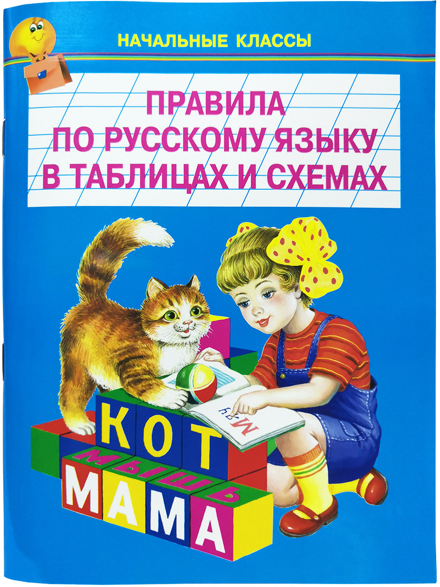 

Правила по Русскому Языку В таблицах. 1-4 класс