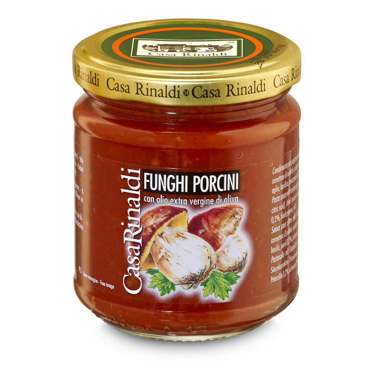 Соус Casa Rinaldi Funghi Porcini томатный с грибами 190 г