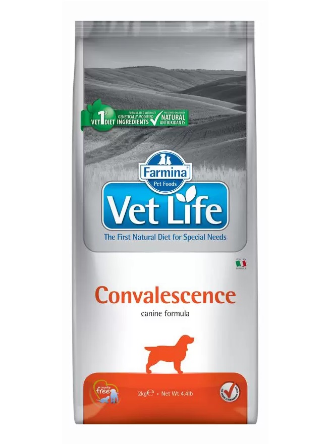 фото Сухой корм для собак farmina vet life convalescence, для выздоровления, курица, 2кг