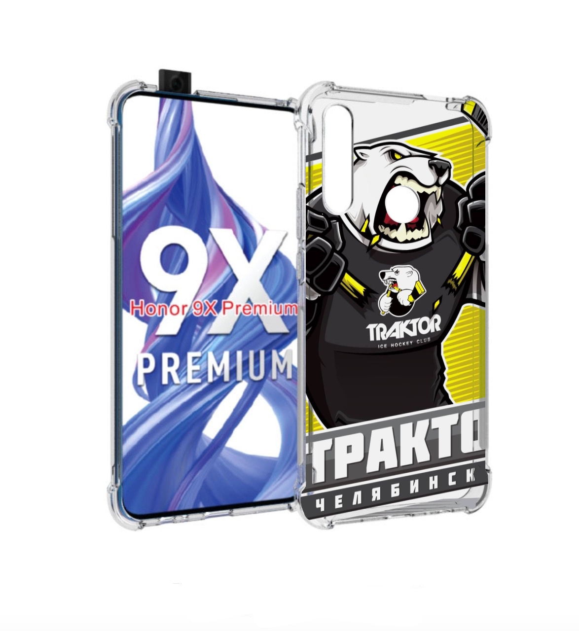 

Чехол бампер MyPads хк трактор челябинск для Honor 9X (STK-LX1)/, Прозрачный, Tocco