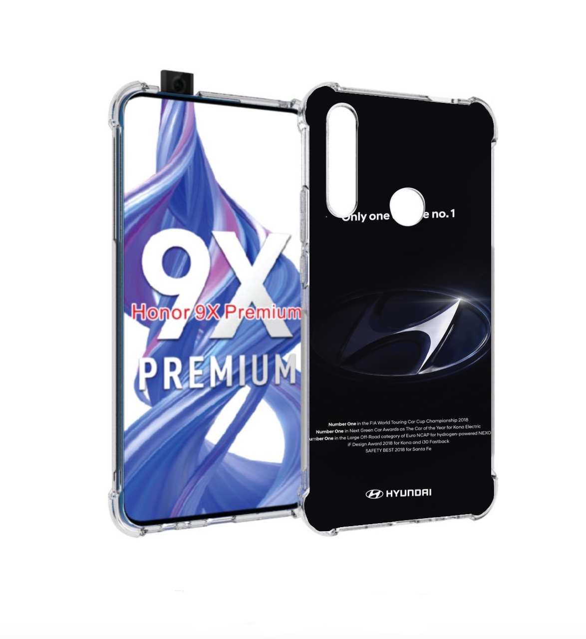 

Чехол бампер MyPads хендаи hyundai 3 для Honor 9X (STK-LX1)/Hua, Прозрачный, Tocco
