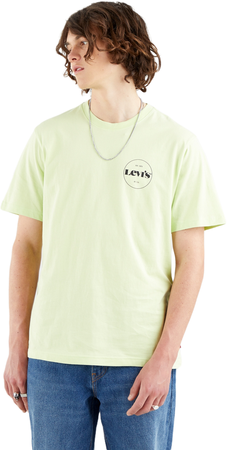 

Футболка мужская Levi's 16143-0121 зеленая 2XL, 16143-0121