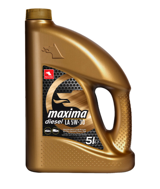 фото Моторное масло petrol ofisi maxima diesel la 5w-30 синтетическое 1 л 11169-55yg