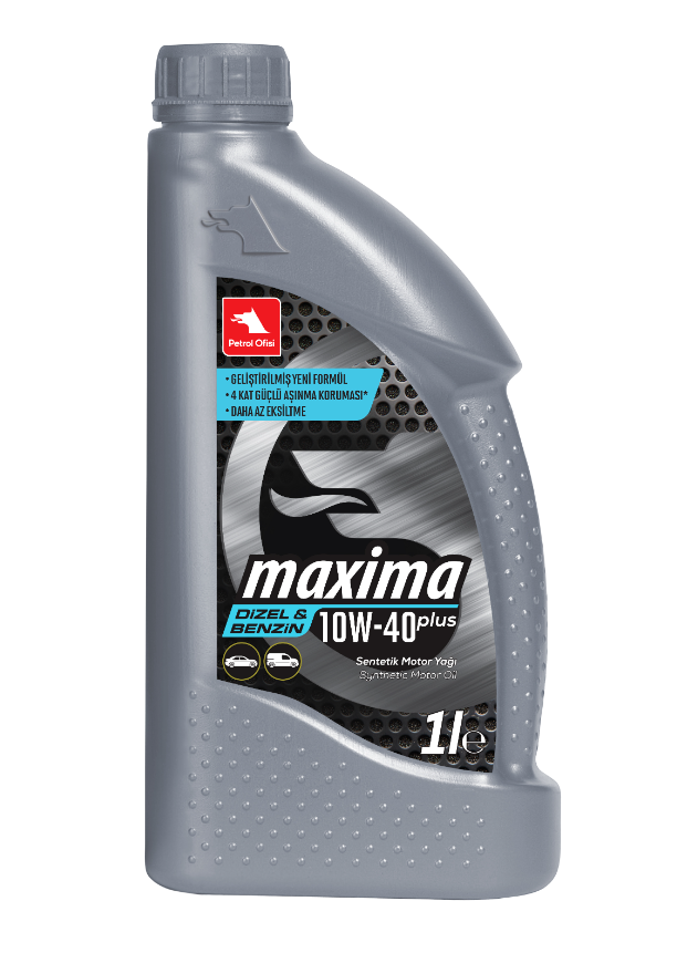 Моторное масло Petrol Ofisi MAXIMA PLUS 10W40 1л