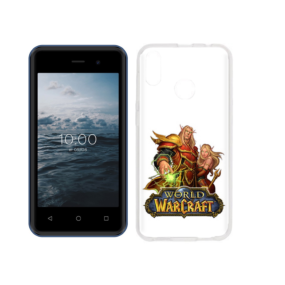 

Чехол MyPads Tocco для BQ 4030G Nice Mini варкрафт2, Прозрачный, Tocco