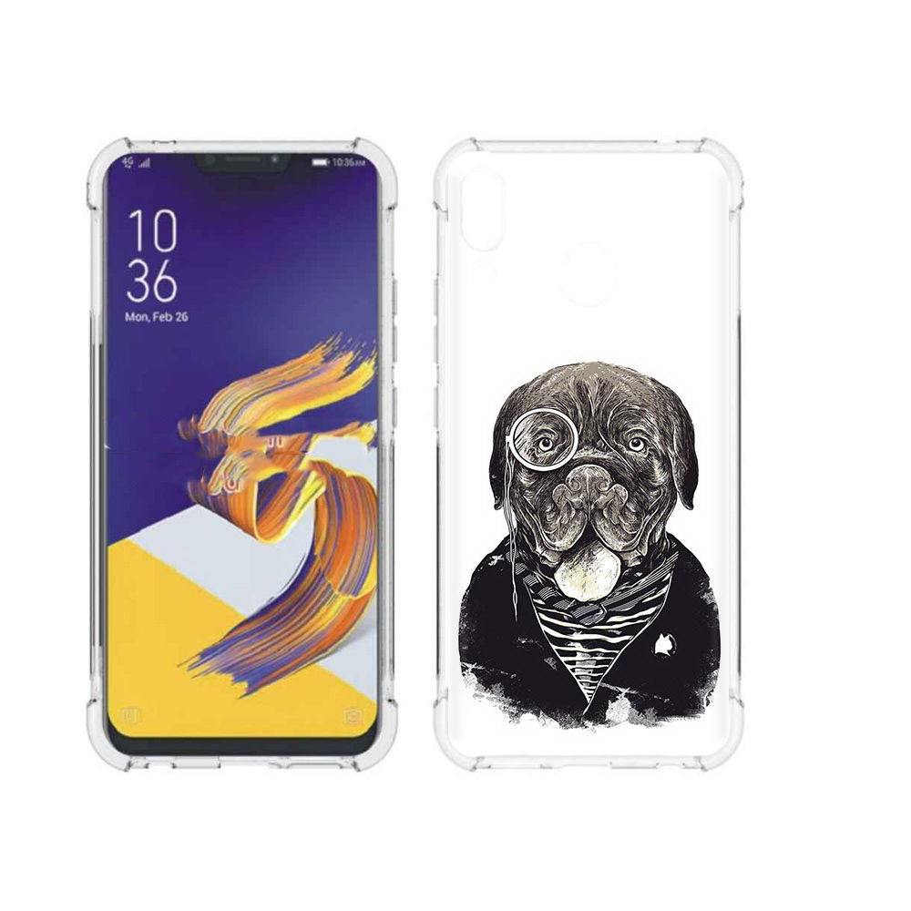 

Чехол MyPads Tocco для Asus ZenFone 5 солидный песик, Прозрачный, Tocco