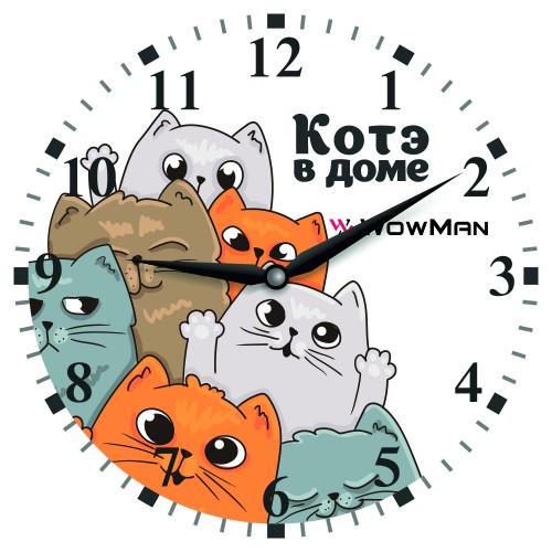 

Настенные часы WowMan Kote kvadrat