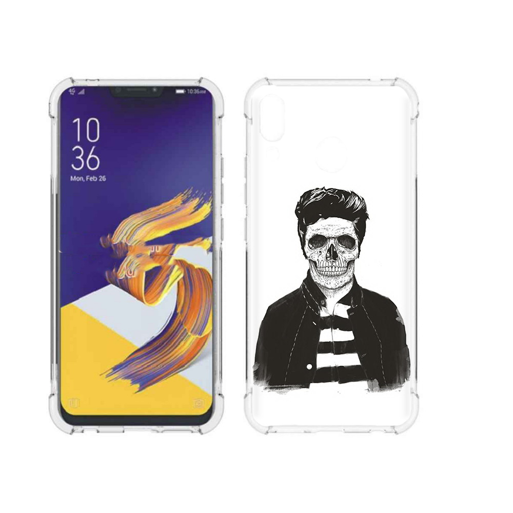

Чехол MyPads Tocco для Asus ZenFone 5 скелет, Прозрачный, Tocco