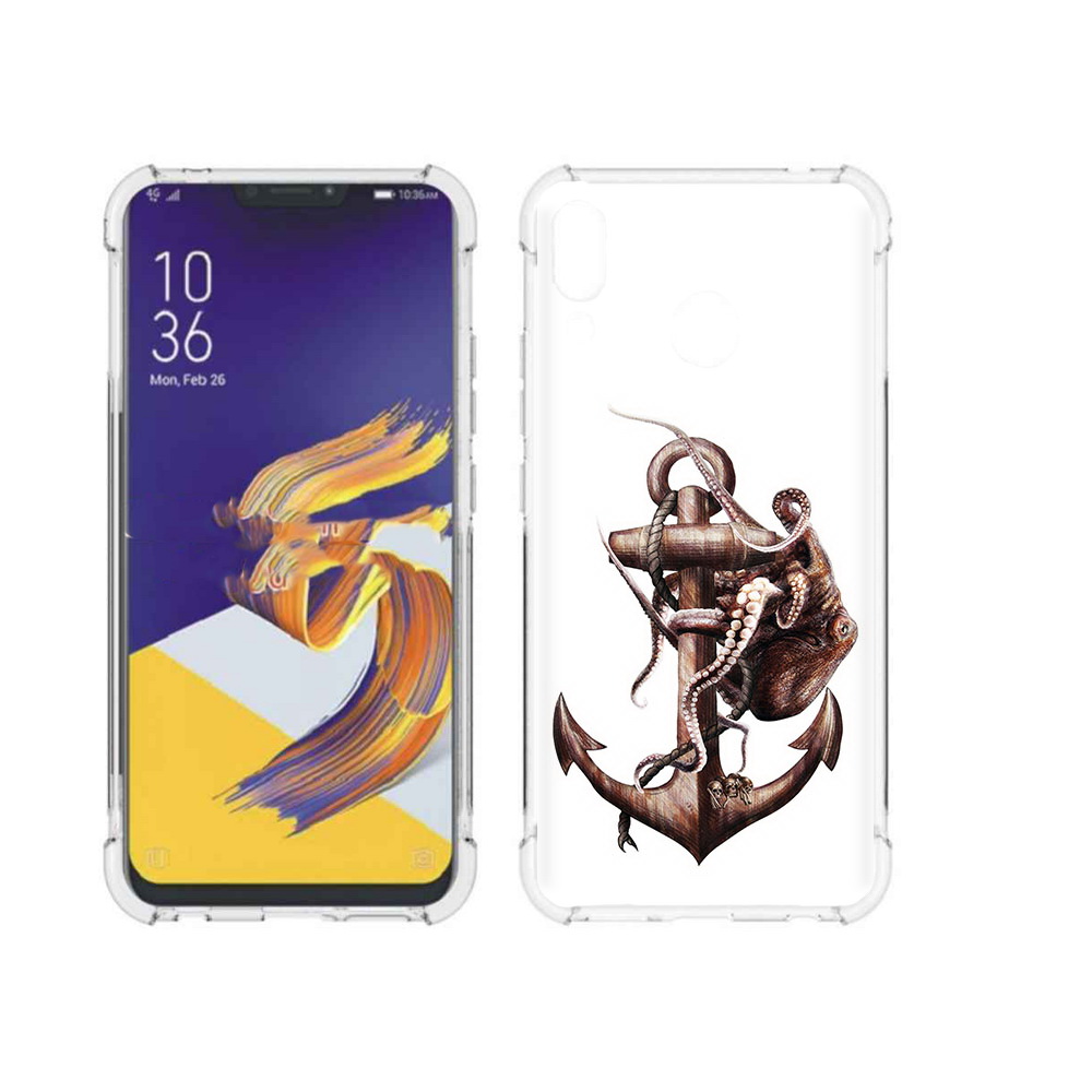 Чехол MyPads Tocco для Asus ZenFone 5 ржавый якорь