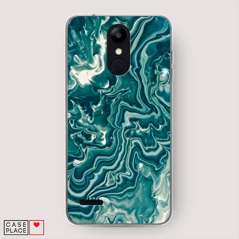 

Чехол Awog на LG K9 (K8 2018) "Минералы 4", Голубой, 83750-3