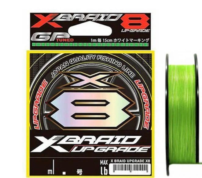 

Шнур плетеный YGK X-BRAID UPGRADE X8 200m 2.5 /45lb, Зеленый, X-Braid Upgrade X8