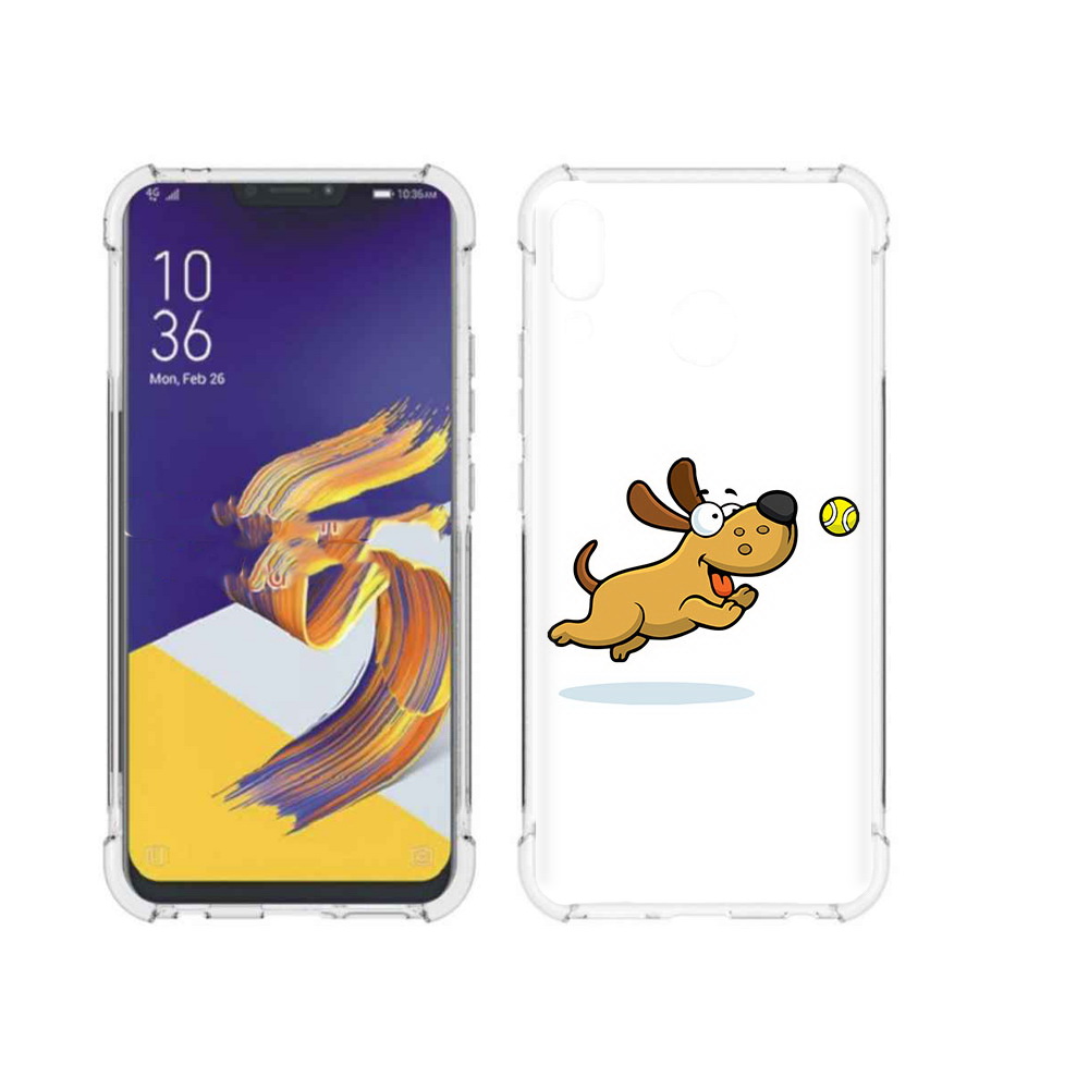 

Чехол MyPads Tocco для Asus ZenFone 5 пёсик, Прозрачный, Tocco