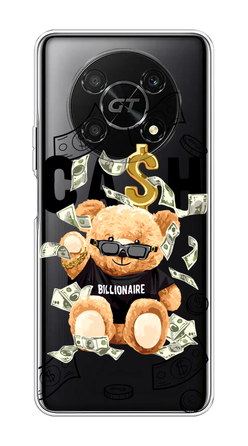 

Чехол на Honor X40 GT "Big cash", Черный;серый;бежевый, 6120150-6