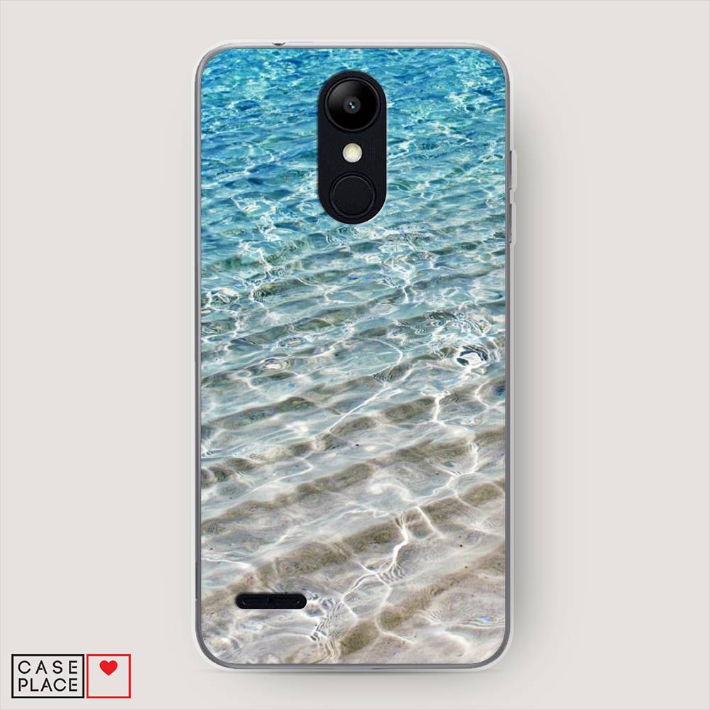 

Чехол Awog на LG K9 (K8 2018) "Волны 10", Голубой, 83750-4