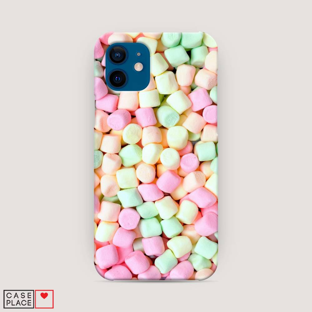 фото Пластиковый чехол "marshmallows" на apple iphone 12 awog