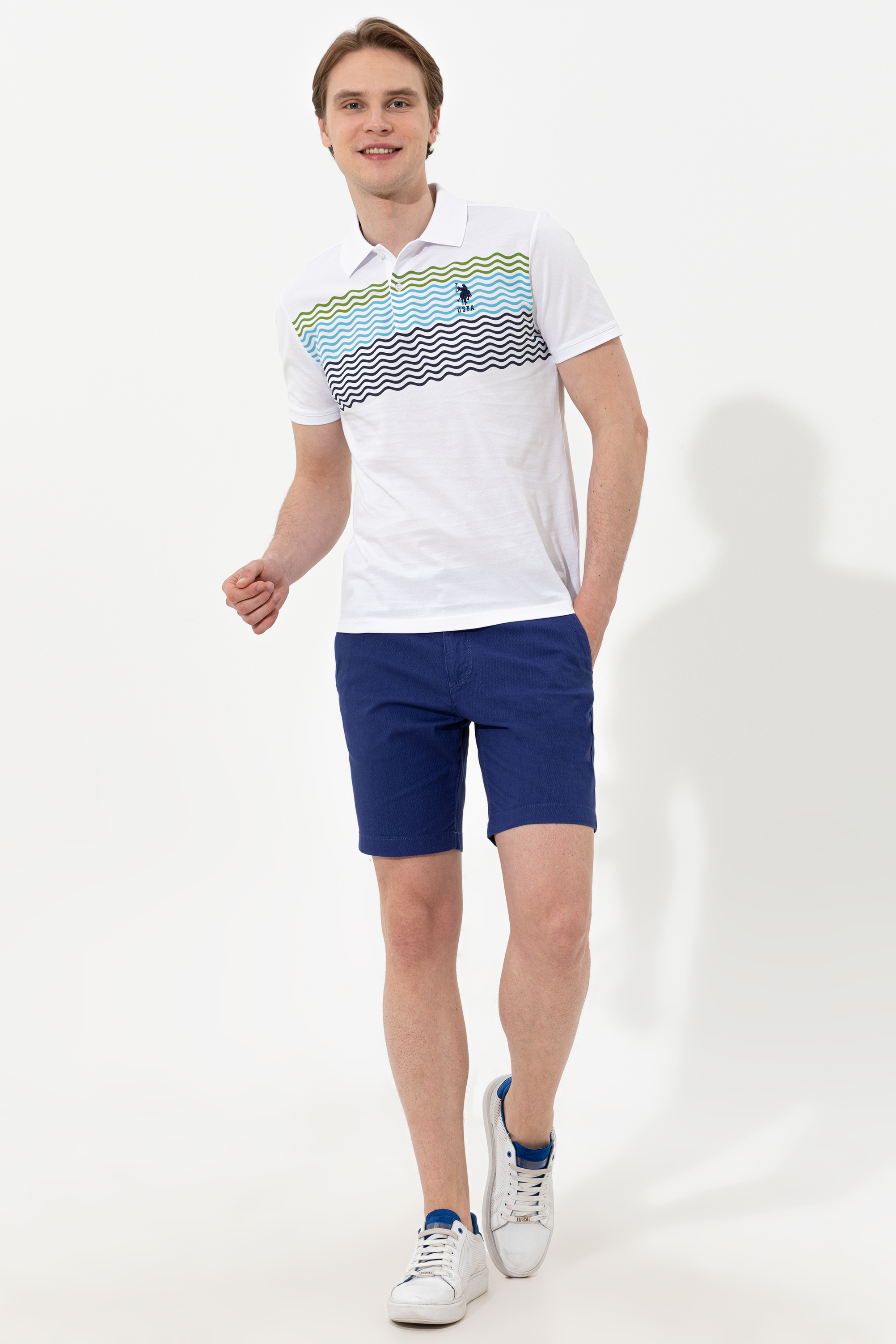 

Шорты мужские U.S. POLO Assn. g081gl0310desta синие 33, Синий, g081gl0310desta