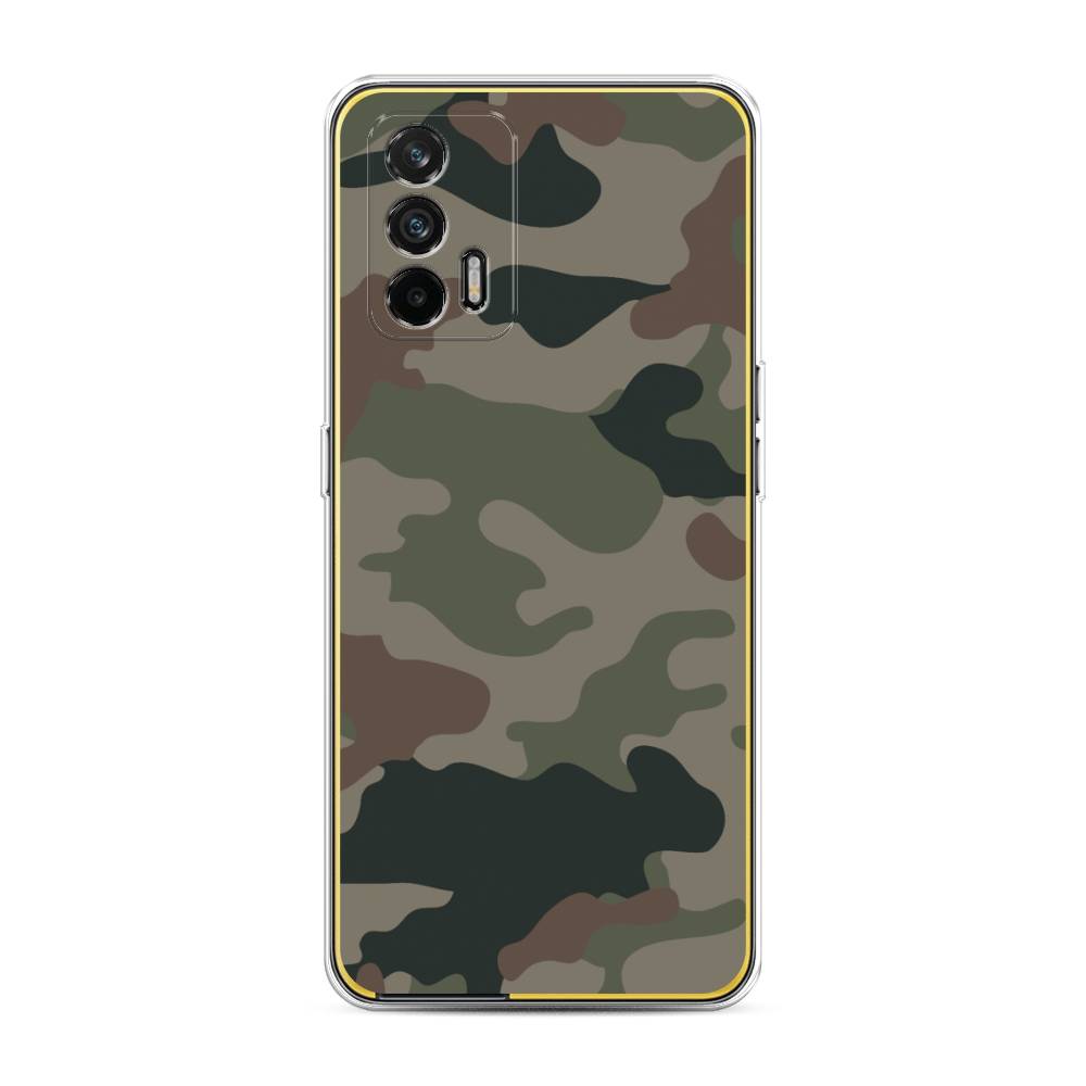 

Силиконовый чехол "Камуфляж 1" на Realme GT, 256350-5