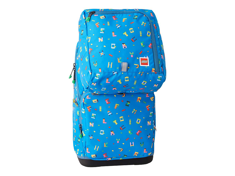 

Рюкзак LEGO Alphabet, с сумкой для обуви 20238-2309, Голубой, 20238-2309