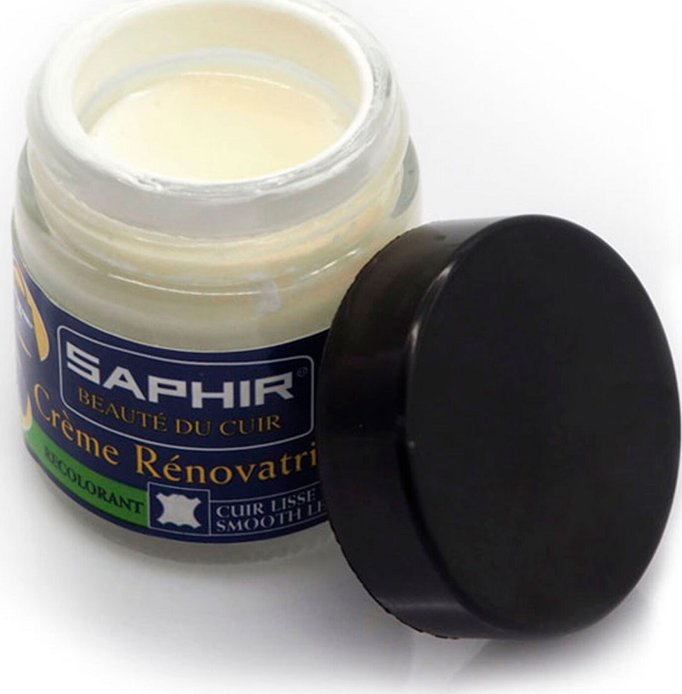 

Восстановитель кожи SAPHIR Creme Renovatrice (жидкая кожа) White 30 мл, Creme Renovatrice