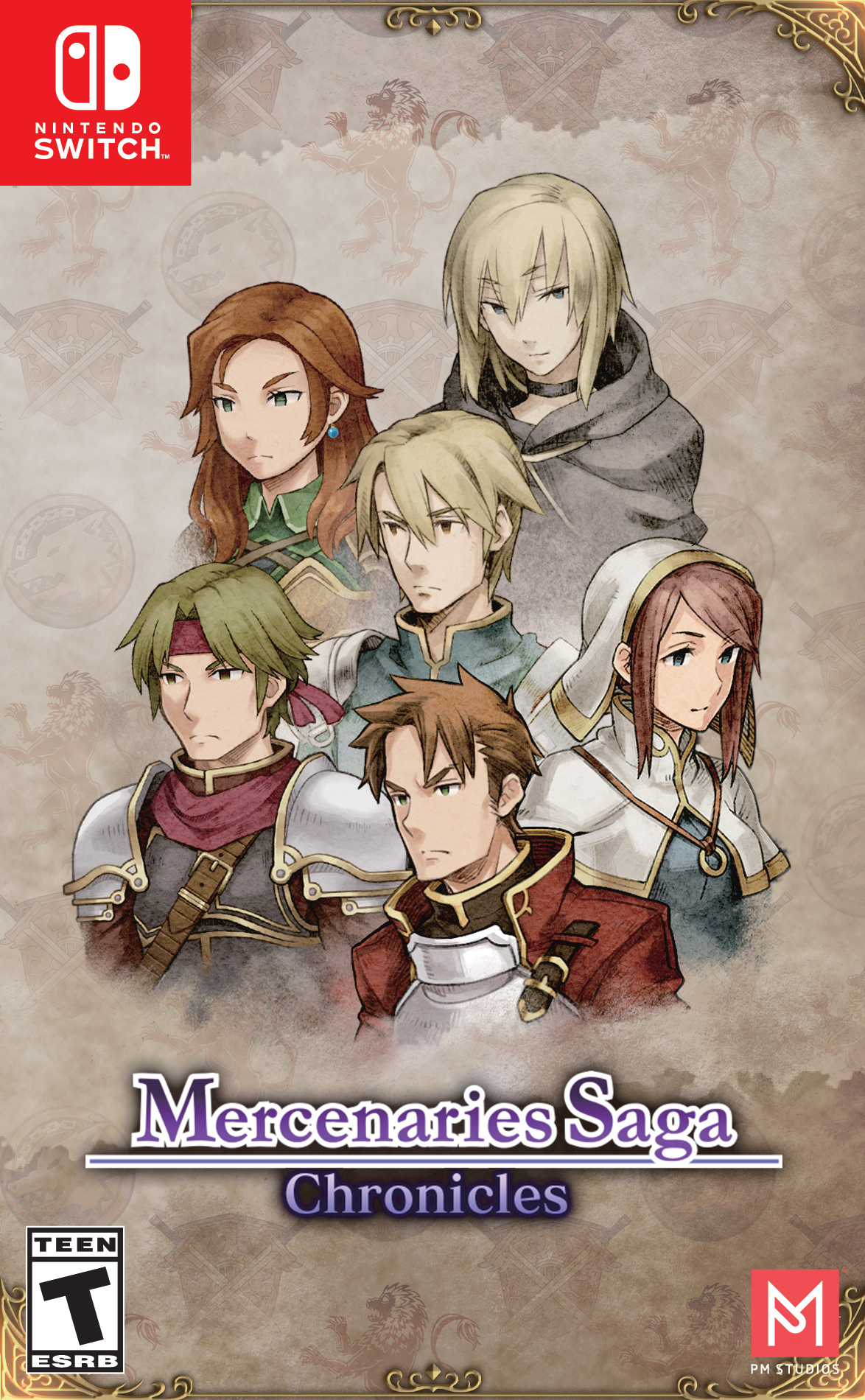 Игра Mercenaries Saga Chronicles Nintendo Switch полностью на иностранном языке 9890₽