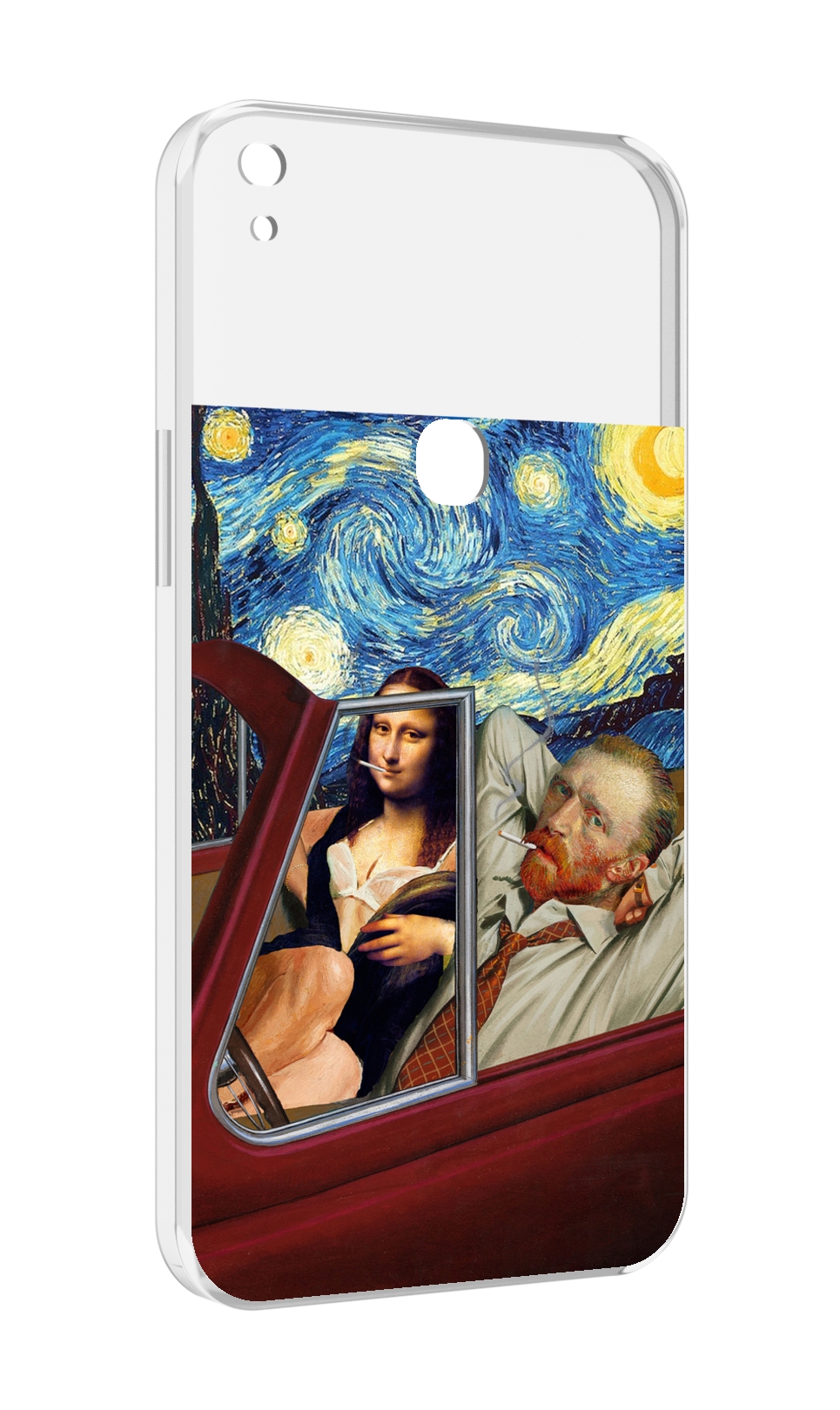 

Чехол MyPads Да-Винчи-в-одном для Alcatel SHINE LITE 5080X 5.0, Прозрачный, Tocco