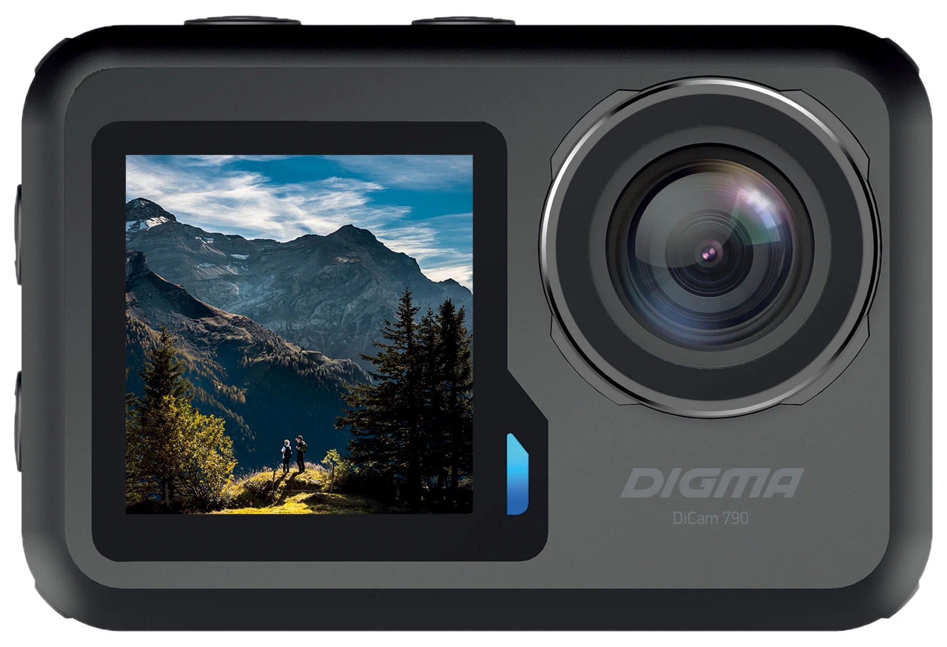 

Экшн-камера DIGMA 790 Black, CMOS