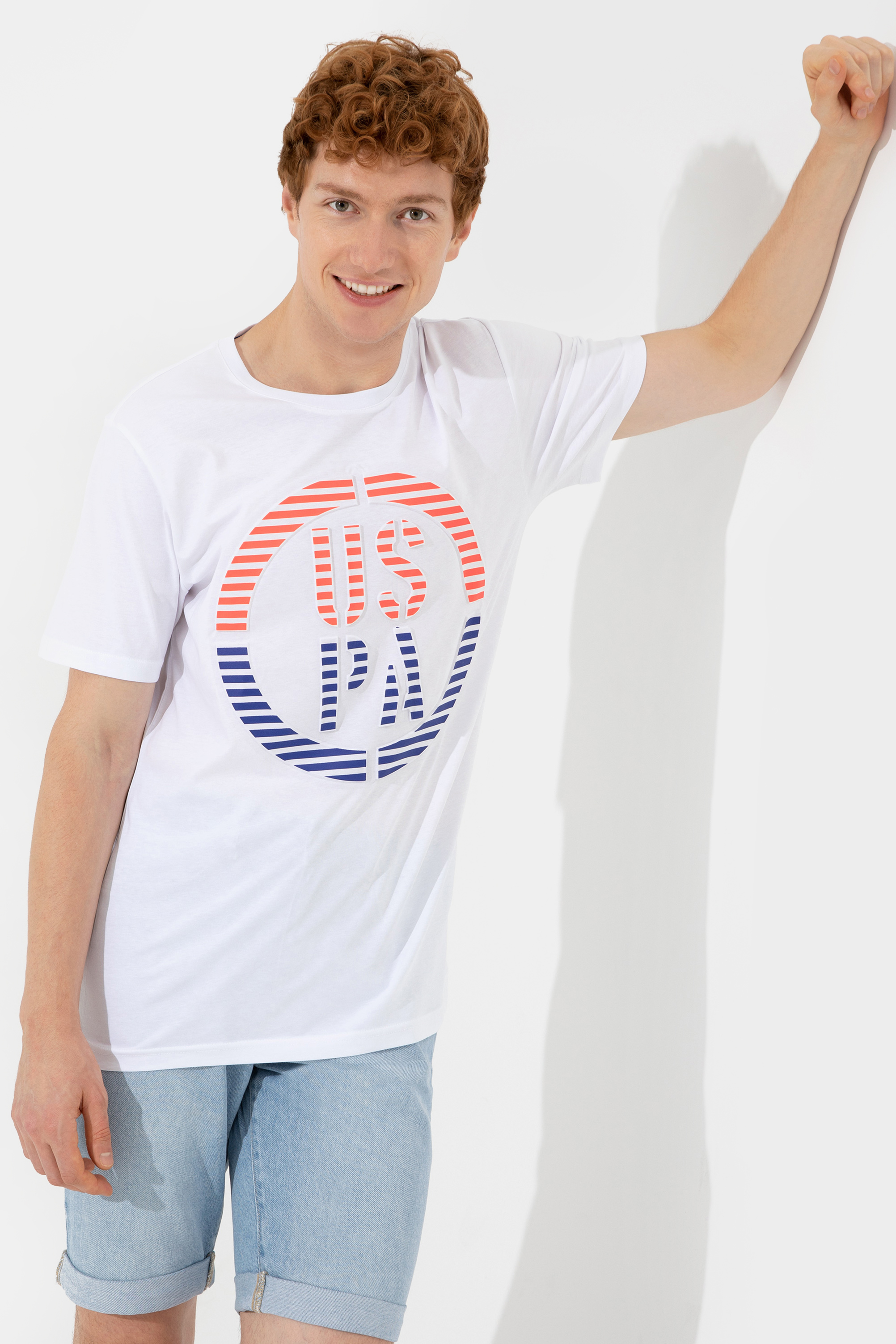 

Футболка мужская U.S. POLO Assn. g081sz0110pekin белая 2XL, Белый, g081sz0110pekin