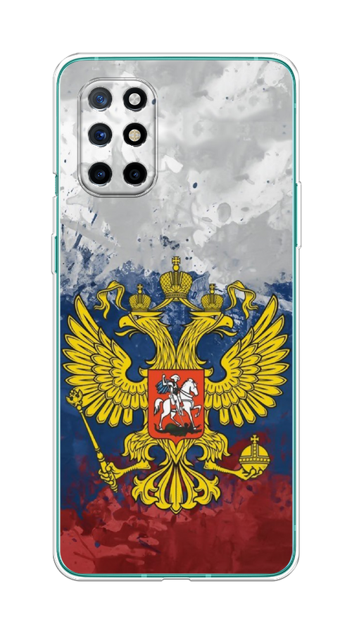 

Чехол Awog на OnePlus 8T / ВанПлас 8T "РФ", Белый;синий;красный, 151150-5