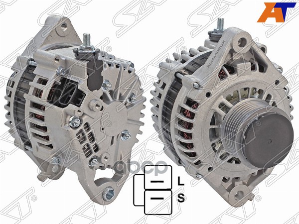 

Генератор Nissan Patrol Y61 Zd30ddti 00-06/Terrano 2 R20 Zd30 Lhd 93-06 14v 90a Sat арт. S