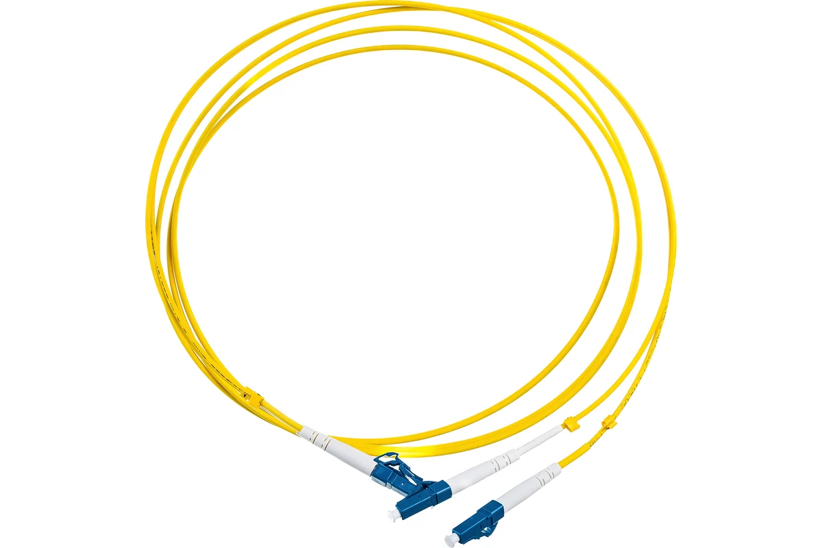 

Патч-корд Hyperline LC - LC 2м желтый, FC-D2-9-LC/UR-LC/UR-H-2M-LSZH-YL