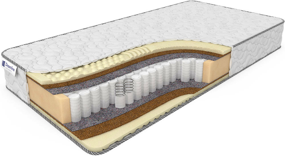 фото Матрас дримлайн natural space massage tfk 140х185х22 dreamline