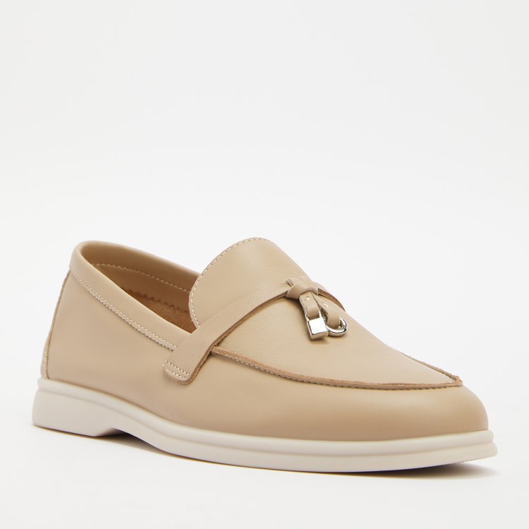 

Лоферы женские Tendance YS-2299-13A-G бежевые 40 EU, Бежевый, YS-2299-13A-G