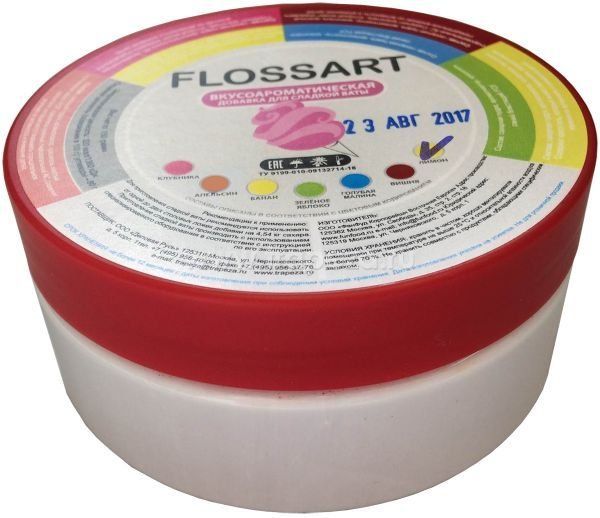 

Смесь вкусоароматическая FunFood для сахарной ваты FlossArt вишня 150 г