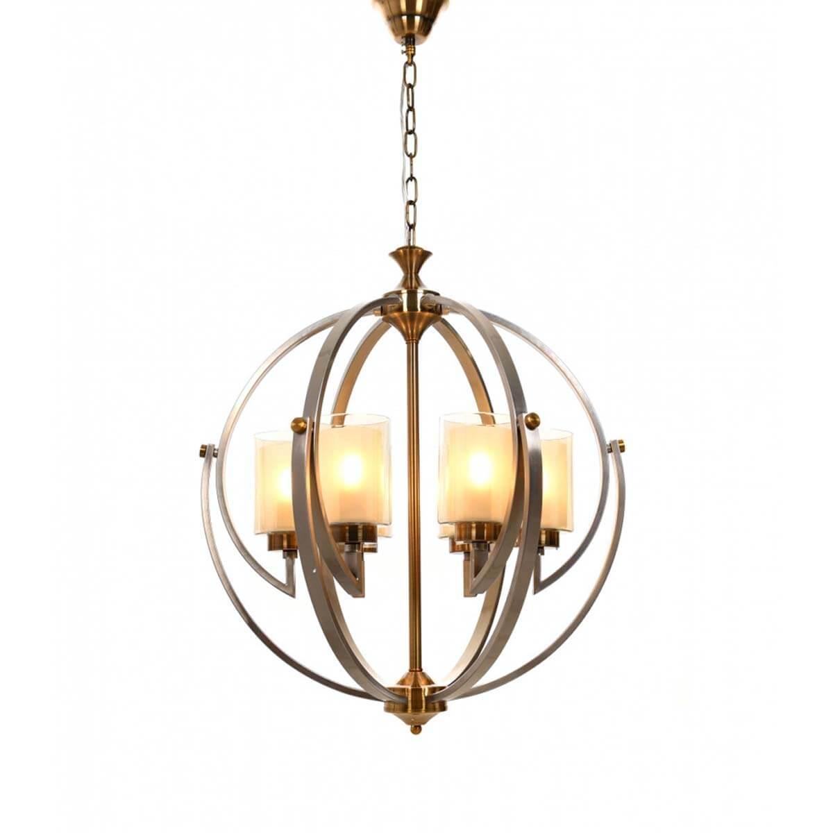 фото Lumina deco подвесная люстра lumina deco bergen ldp 1232-6 sn+md