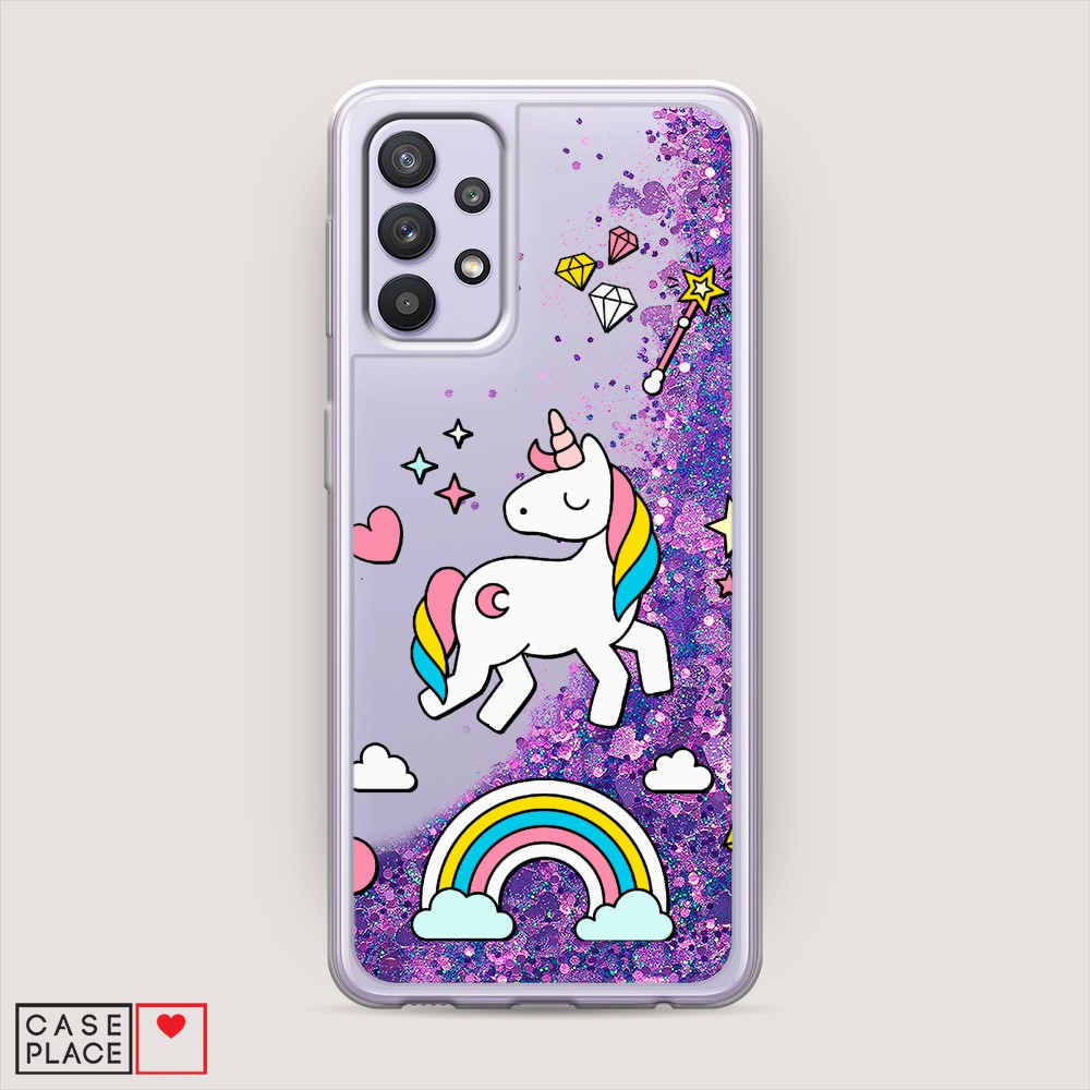 

Чехол Awog на Samsung Galaxy A32 / Самсунг A32 "Принцесса единорог", Разноцветный, 2102092-1