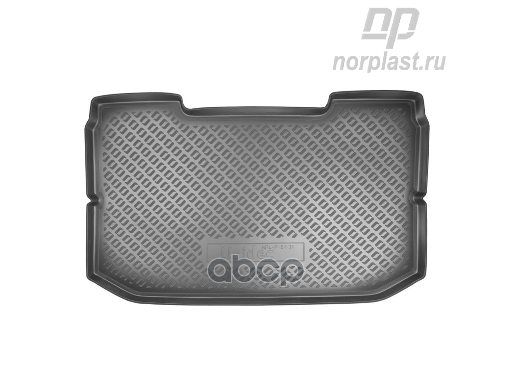 

Коврики В Багаж. Отдел. Nissan Note (Hb) (2006) Черн Полиурет Шт NORPLAST npl-p-61