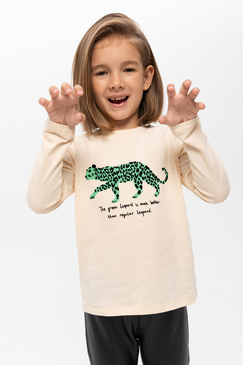 

Футболка детская Sela цв. бежевый р.116, 811040235