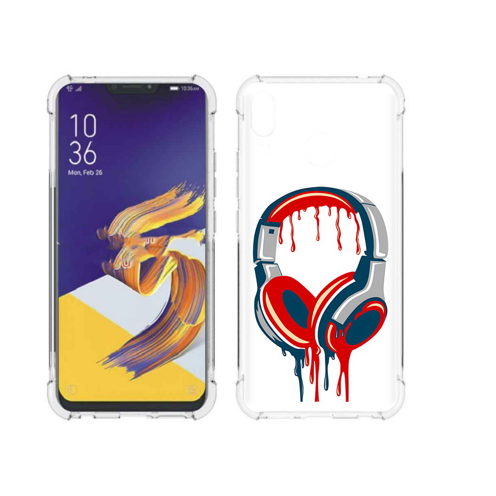 

Чехол MyPads Tocco для Asus ZenFone 5 не делай громко, Прозрачный, Tocco