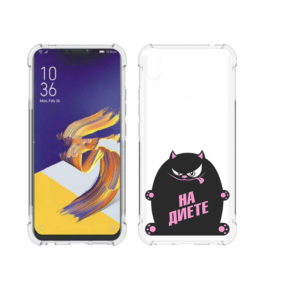 

Чехол MyPads Tocco для Asus ZenFone 5 на диете, Прозрачный, Tocco