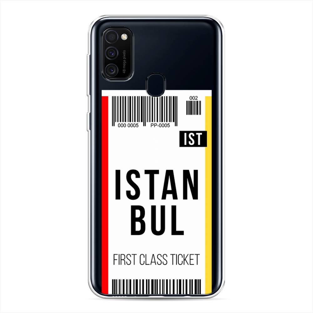

Чехол для Samsung Galaxy M21/M30s "Билет в Стамбул", Белый;черный;красный, 29750-6