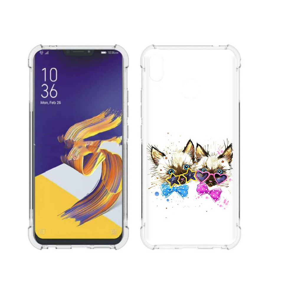 

Чехол MyPads Tocco для Asus ZenFone 5 милые котята, Прозрачный, Tocco
