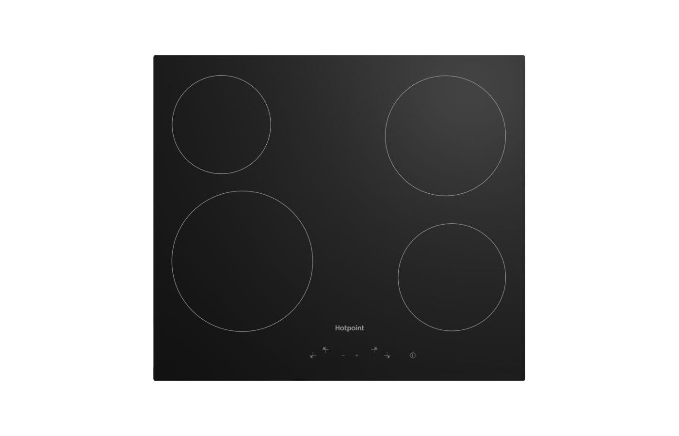 

Встраиваемая варочная панель электрическая Hotpoint HR 6T1 C черный, HR 6T1 C