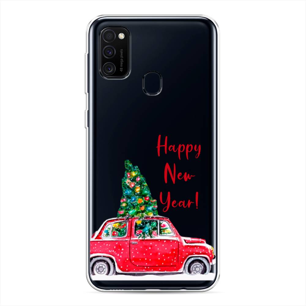 

Чехол для Samsung Galaxy M21/M30s "Happy New Year", Красный;зеленый, 29750-5